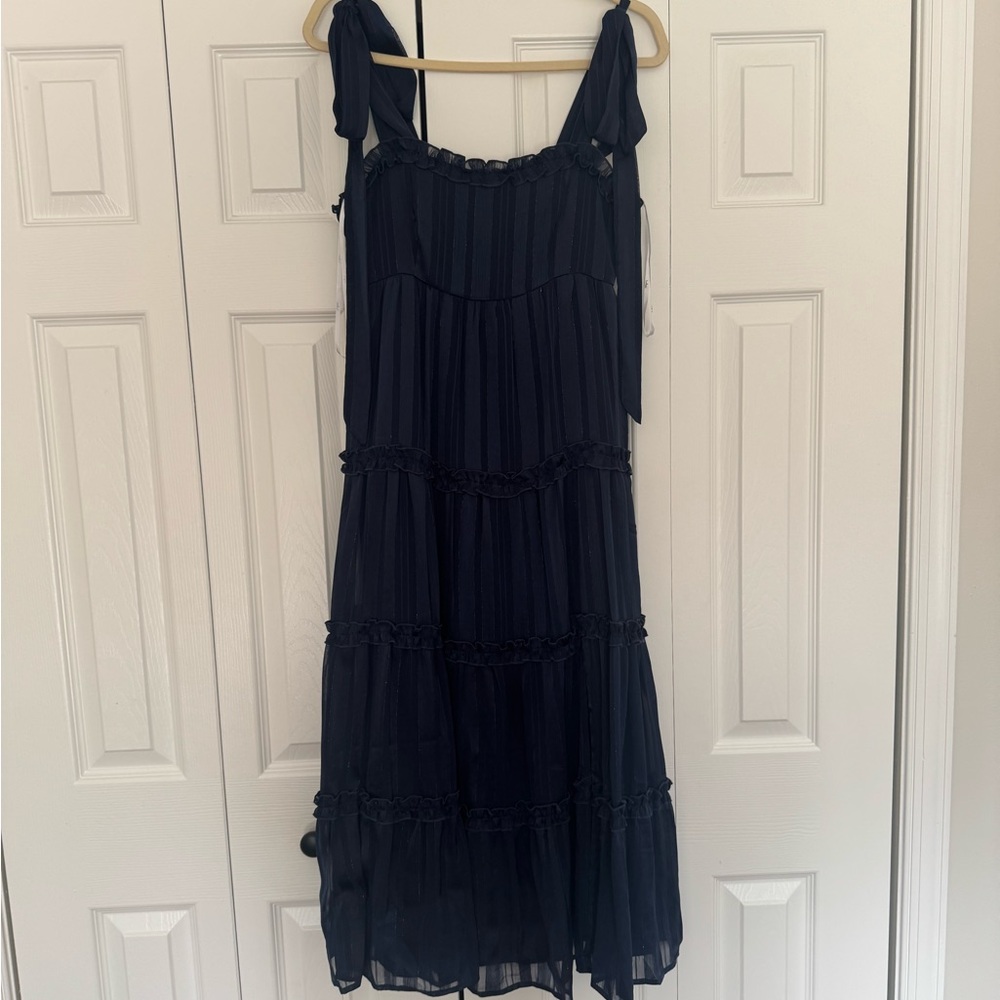 Lulu's Navy Kids Casual Dress